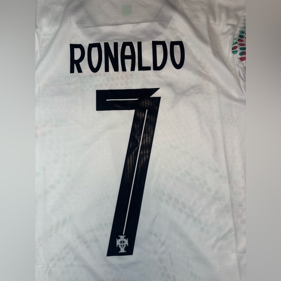 2026 PUMA Men’s Portugal Cristiano Ronaldo 7 White Soccer Jersey NEW WITH TAGS - Picture 8 of 9